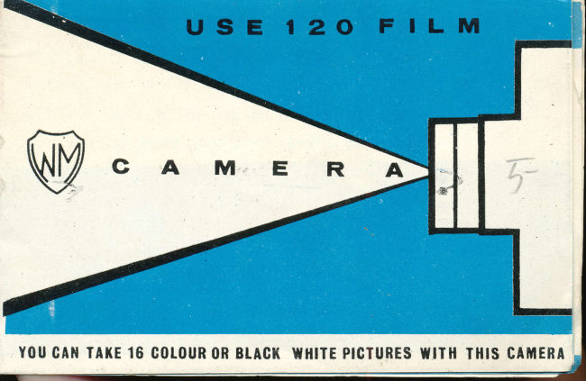 WM 120 film camera manual cover