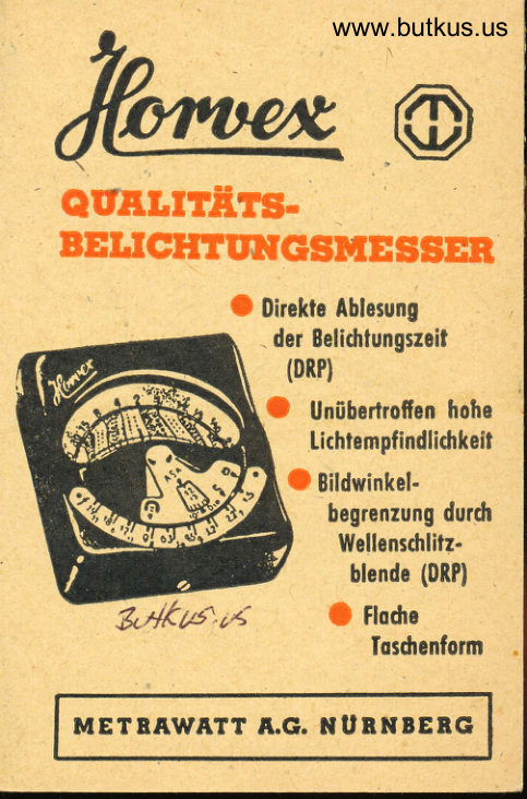 HORVEX manual cover