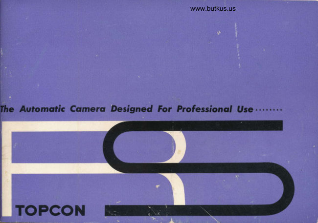 Topcon RS manual cover