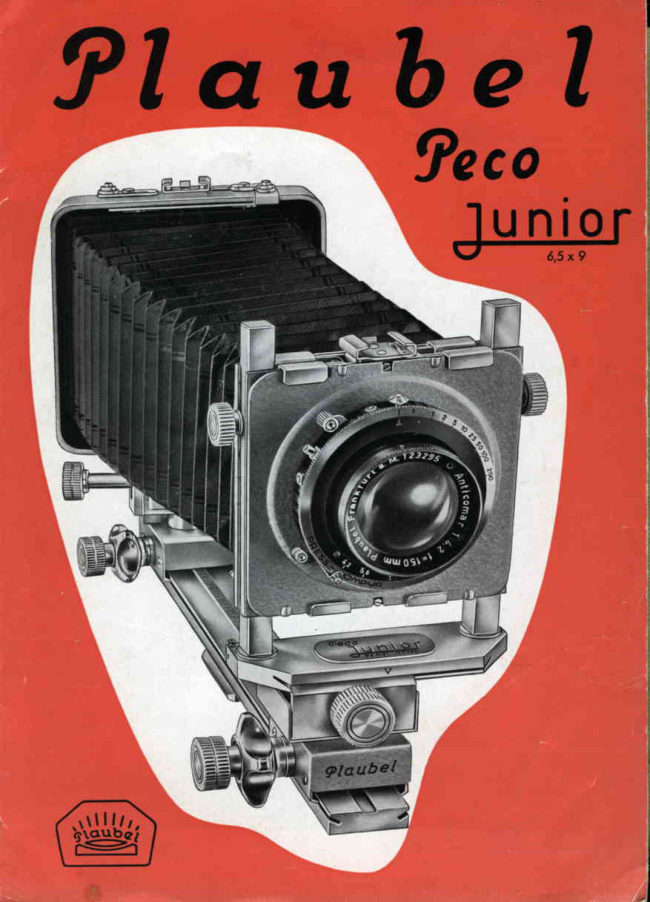 Plaubel Peco Junior manual cover