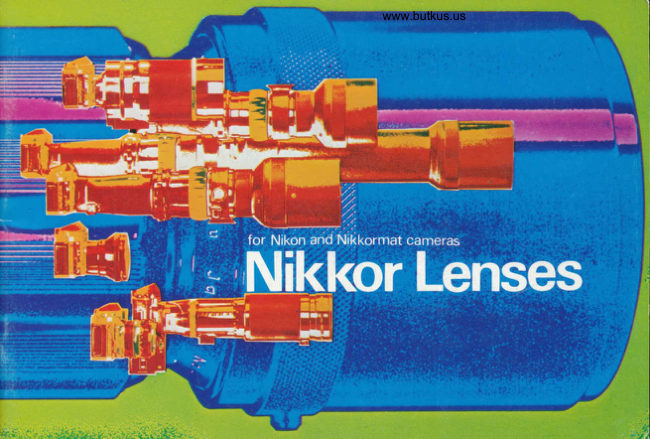 Nikon Nikkor Lenses manual cover
