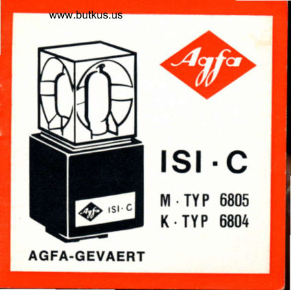 Agfa Isi C M K manual cover