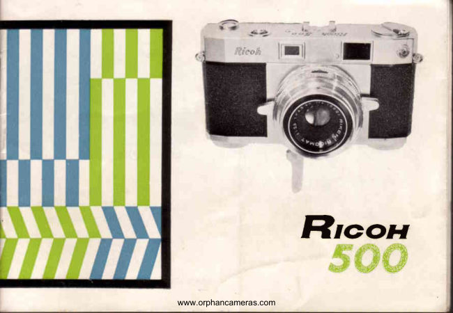 Ricoh 500 manual cover