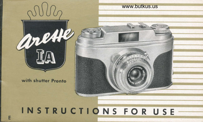 AKIO ARETTE IA manual cover