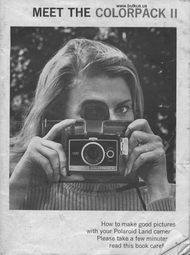 Polaroid Colorpack II manual cover