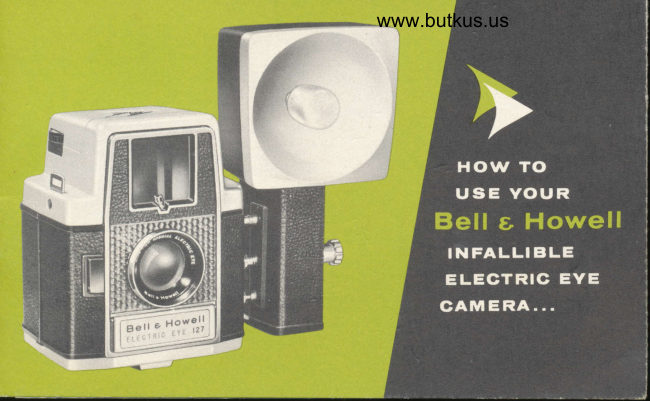 Bell and Howell Infallible Electric Eye manual cover