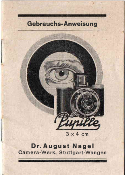 Kleinfilm - Pupille manual cover