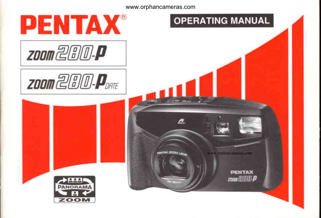Pentax IQ Zoom 280-P manual cover