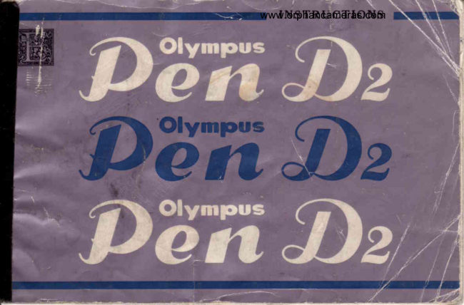 Olympus Pen D2 manual cover