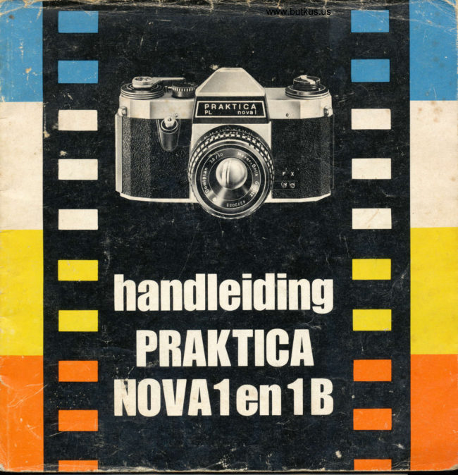 Praktica Nova 1 Handleiding manual cover