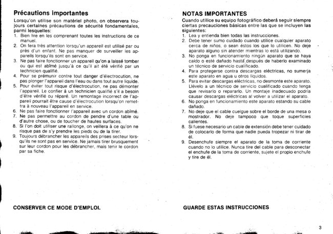 Sunpak 622 Super Pro-System manual cover
