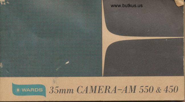 Wards AM 550 & 450 manual cover