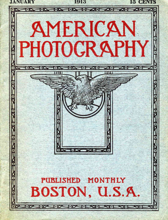 American Photographer 1913 manual cover