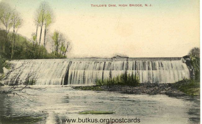 High Bridge Taylor's Dam - 1910 manual cover