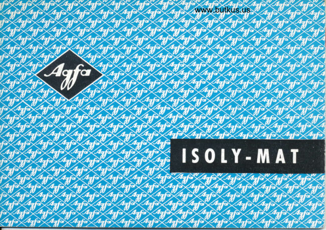 Agfa ISOLO-MAT manual cover
