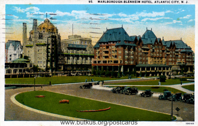 Marlborough-Blenmeim Hotel - 1934 manual cover