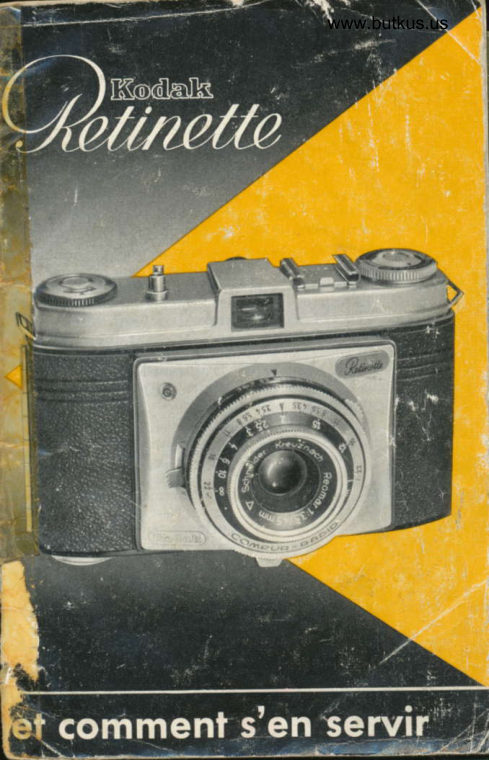 Kodak Retinette manual cover