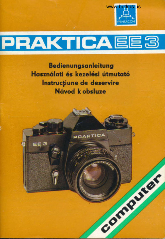 Praktica EE3-LANG-OTHER manual cover