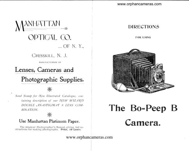 Bo-Peep B manual cover