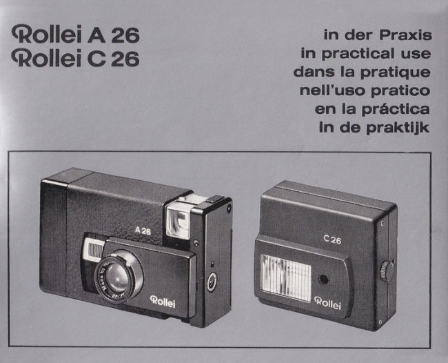 ROLLEI A26 IN DER PRAXIS manual cover