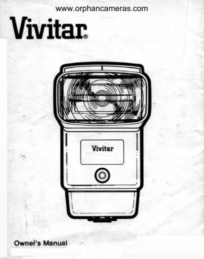 Vivitar 5200 manual cover