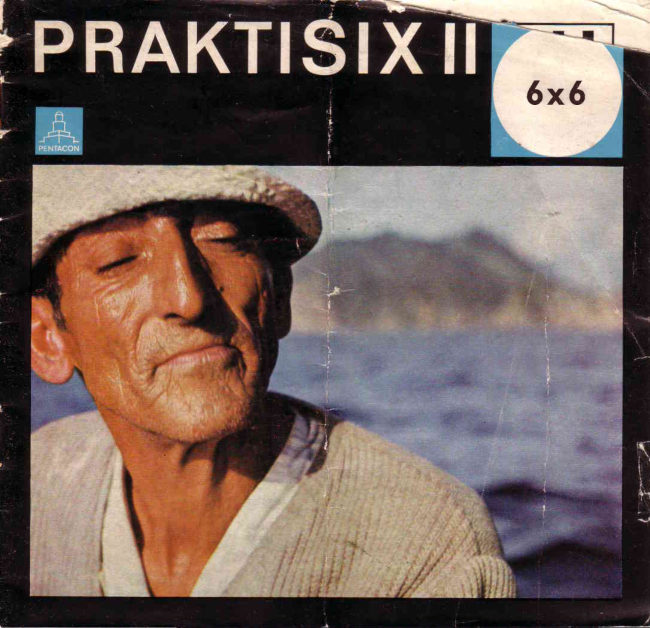 Praktica Sales booklet for manual cover