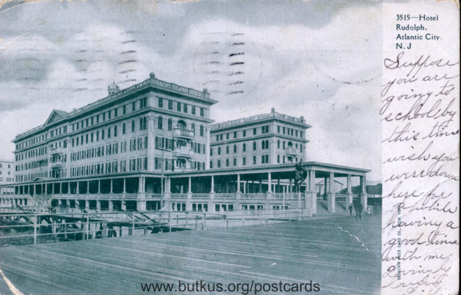 Hotel Rudolph - 1905 manual cover