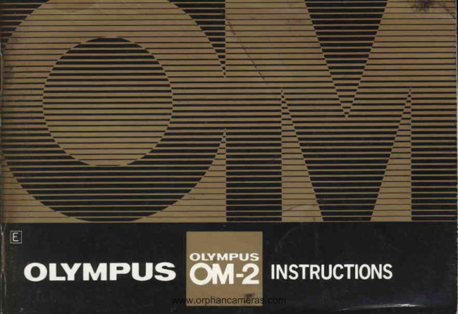 Olympus OM-2 manual cover