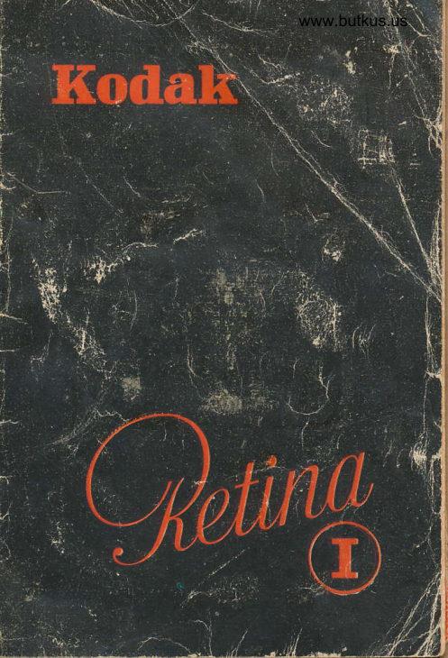 Kodak same booklet in color manual cover
