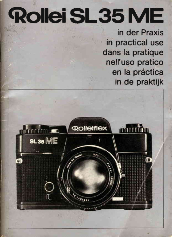 Rollei SL35 ME manual cover