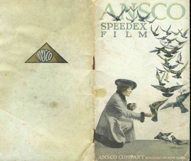 Ansco Speedex Film manual cover