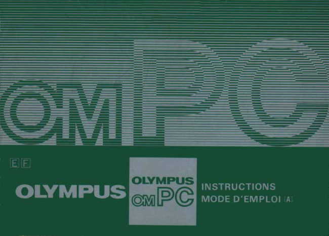 Olympus OM-PC manual cover
