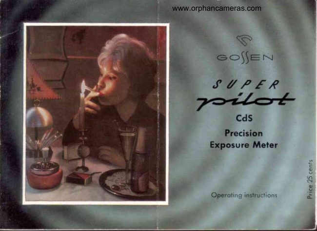 Gossen SUPER PILOT manual cover