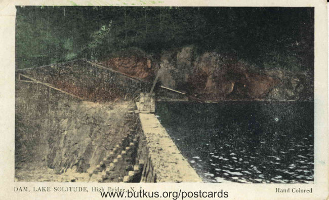 Lake Solitude Dam - 1924 manual cover