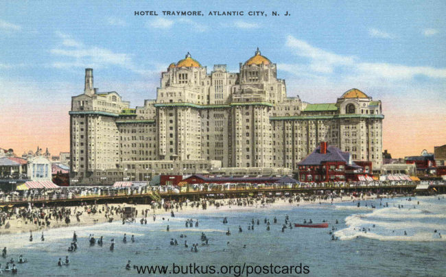 Atlantic City - Hotel Traymore -1920s manual cover