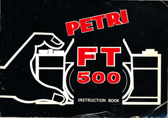 Petri FT 500 manual cover