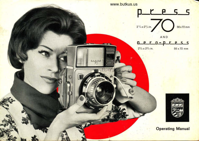 Linhof Press 70 / Aero-Press manual cover