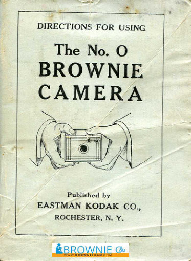 Kodak Brownie No. 0 manual cover