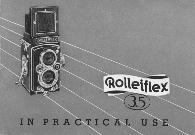 Rolleiflex MX EVS manual cover