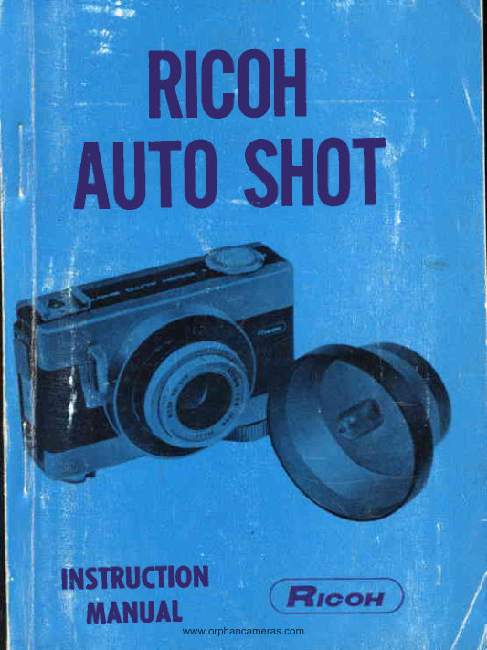 Ricoh Auto Shot manual cover