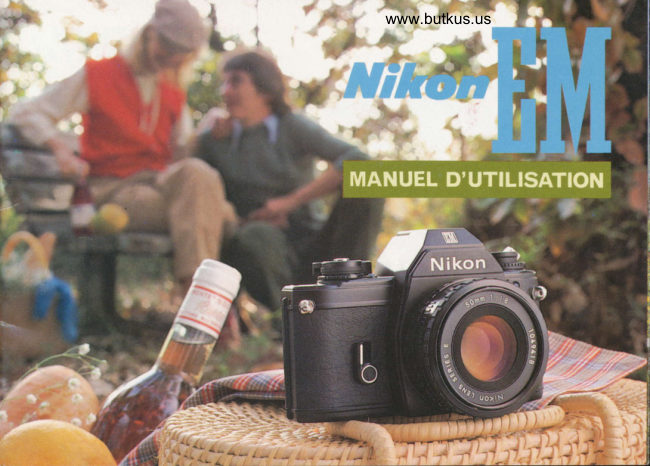 Nikon EM D'utilisation manual cover
