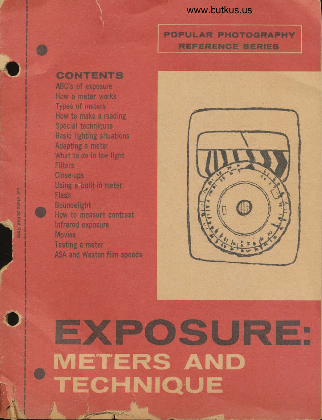 Exposure: Meters and Techniques manual cover