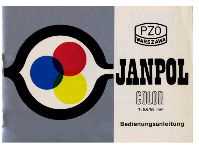 Janpol 55mm f:5.6 manual cover