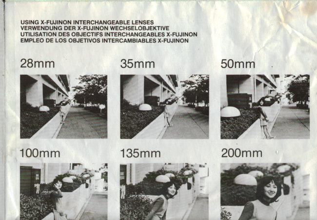Fujica AX Multi Program manual cover
