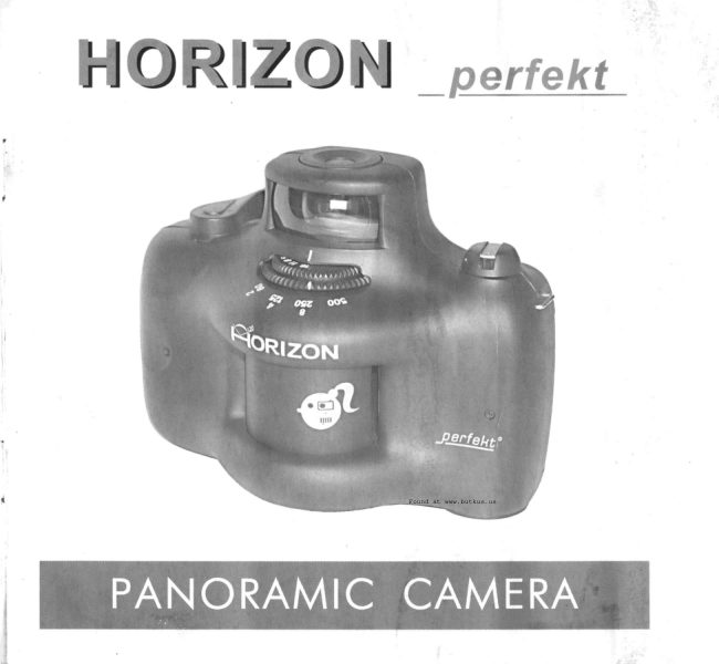 Lomo Horizon Perfikt manual cover