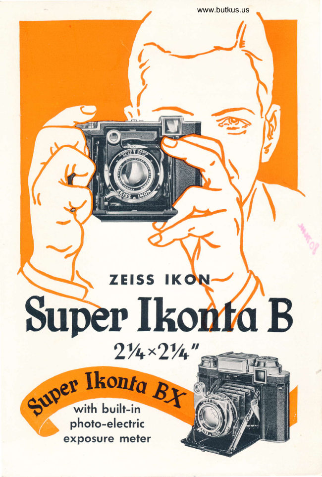 Zeiss Ikon Super Ikonta B Super Ikonta B 530/16 manual cover