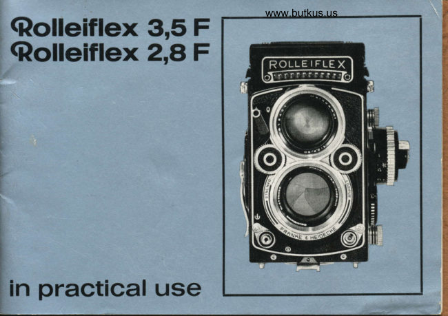 Rollei B&W manual cover