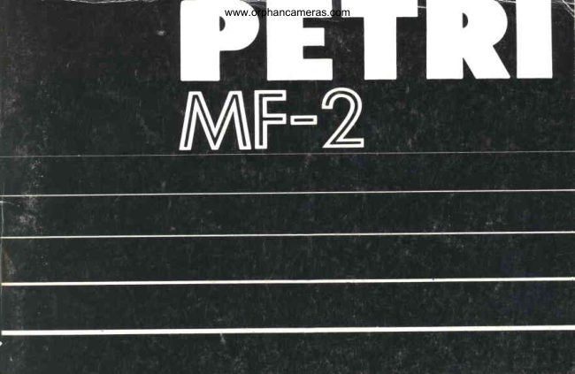 Petri MF-2 manual cover