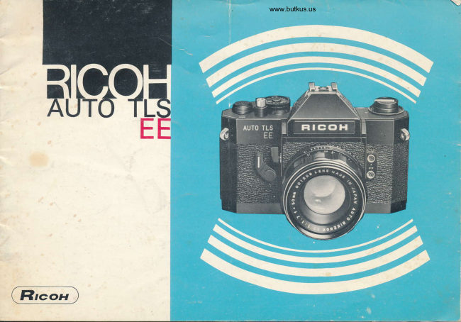 Ricoh Auto TLS EE manual cover