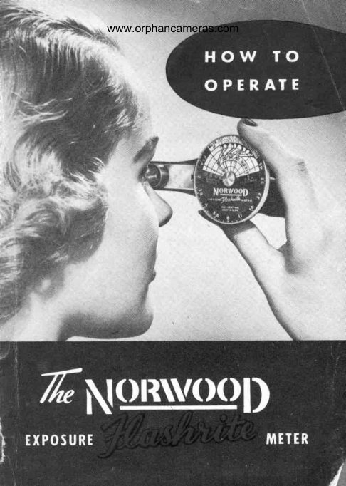 Norwood Flashrite Exposure Meter manual cover